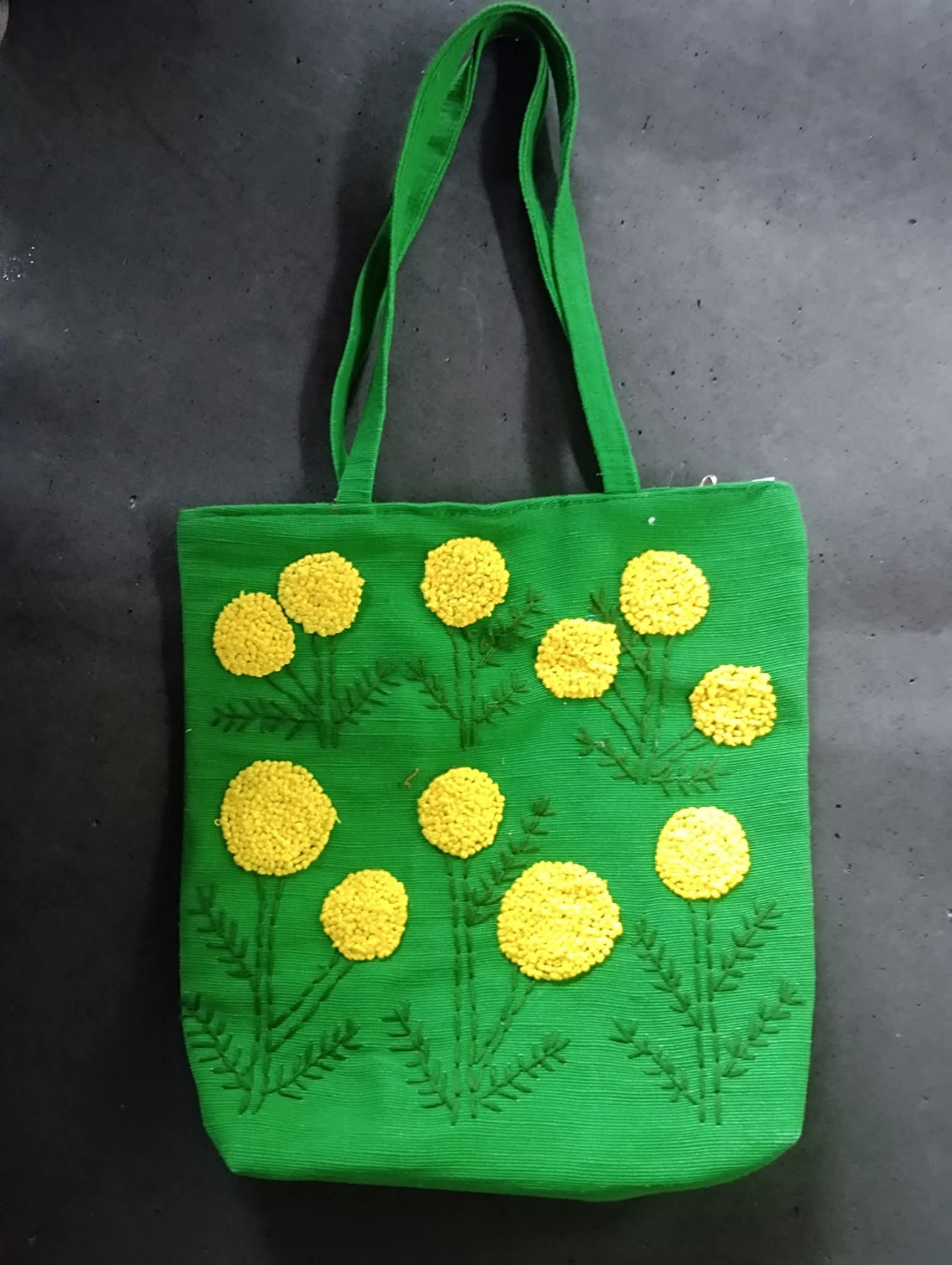 কলেজ ফ্যাশন ২: কলেজের দিনগুলো একটু রঙিন হোক সুতোর কারুকাজে । Ladies Jute College Bag - Image 4